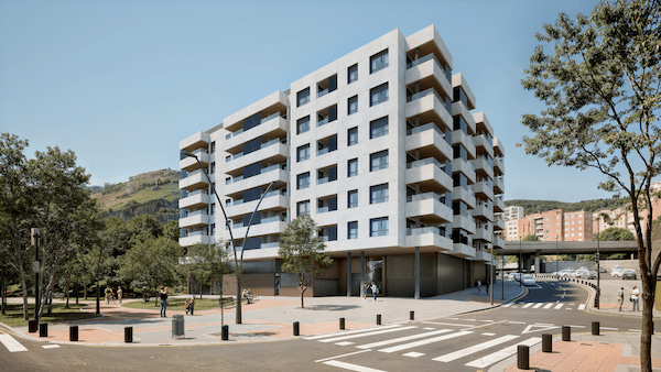 Residencial Basurto exterior